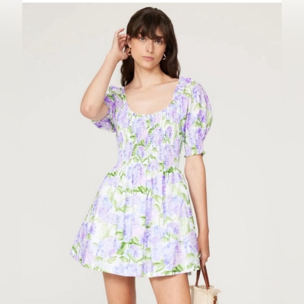 Hill House Blue Hydrangea Naia Mini Nap Dress